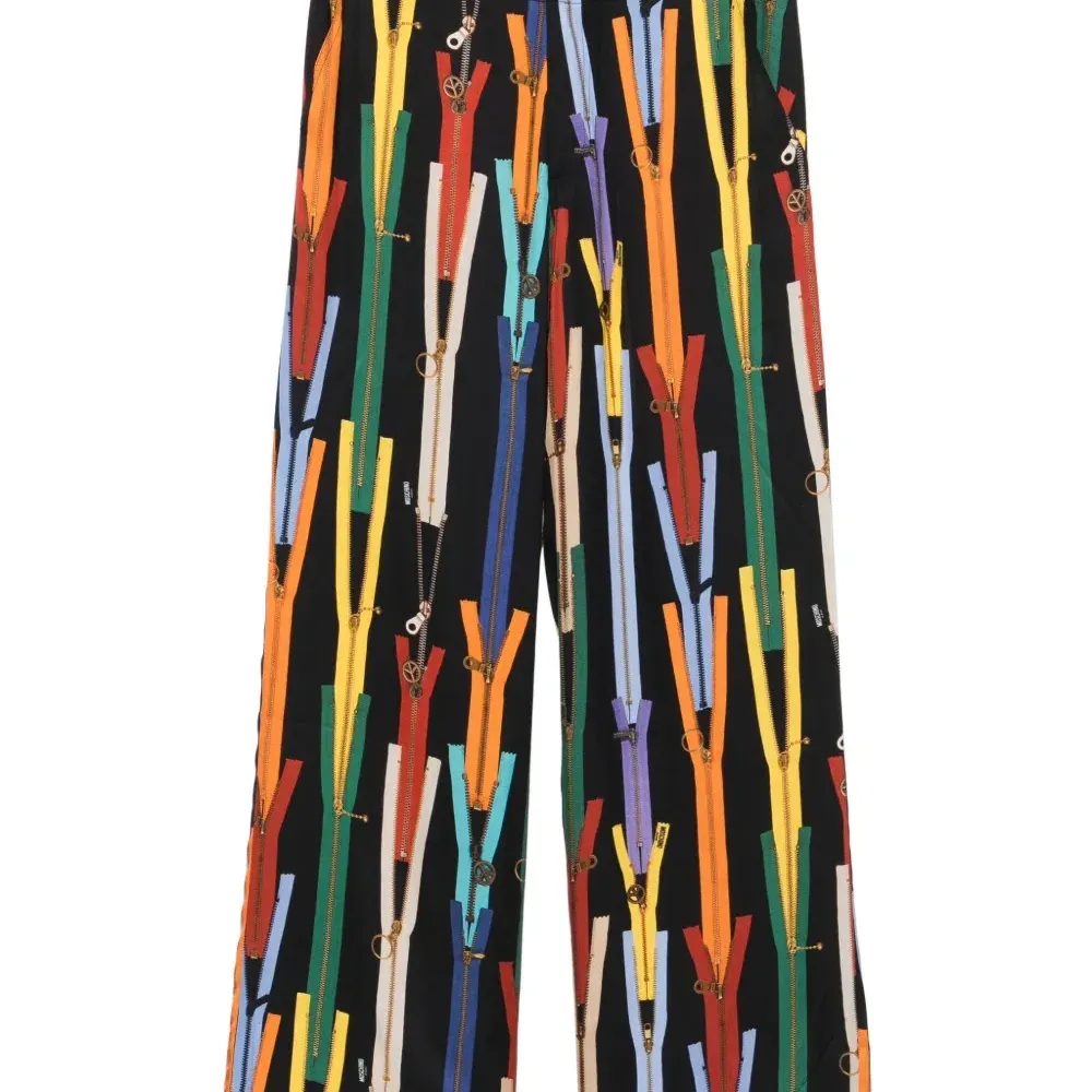 Брюки с молниями