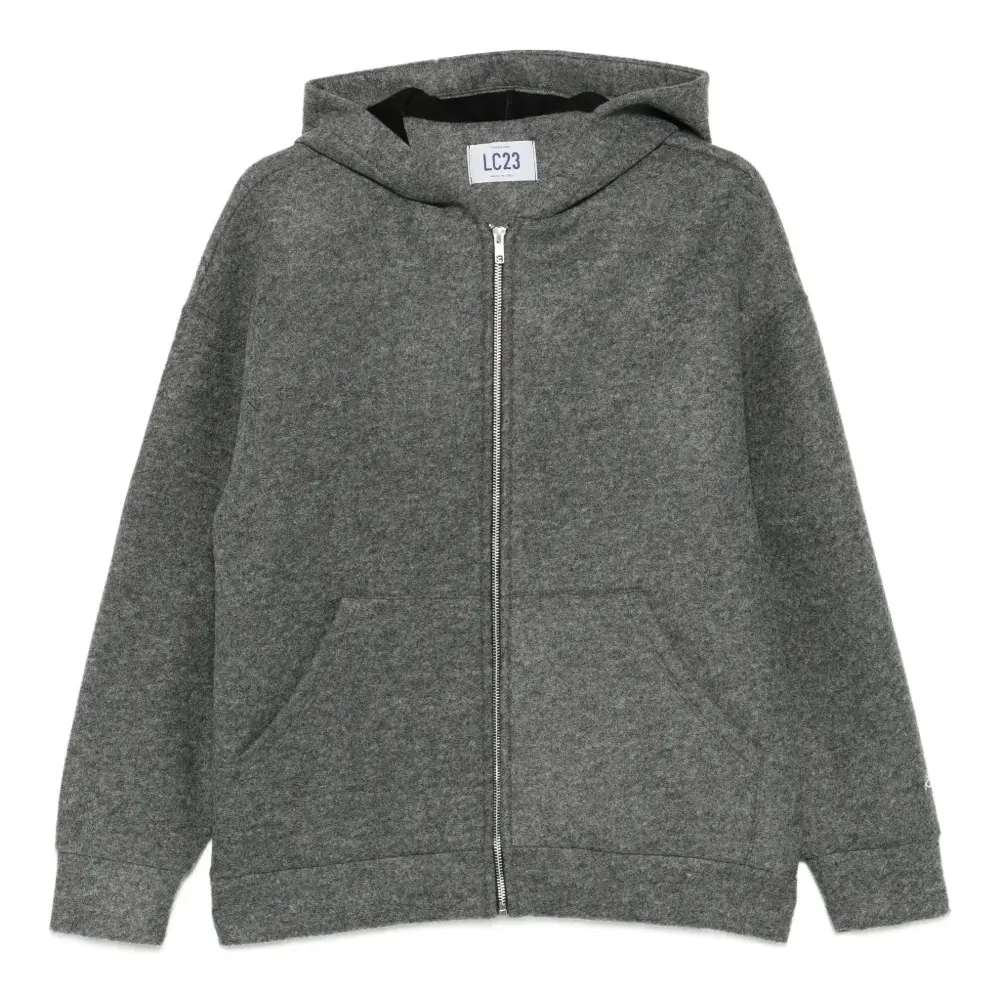 Куртка на молнии с капюшоном