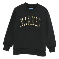 Свитшот с нашивкой-логотипом