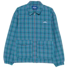 Клетчатый бомбер