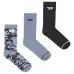 Носки с логотипом SKM-D-Tennis-Crew-17,5 (набор из трёх пар)