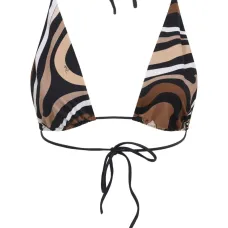 Бикини-топ с узором и завязками