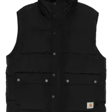 Дутый жилет на кнопках