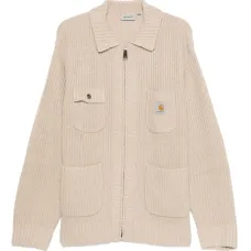 Кардиган на молнии с нашивкой-логотипом