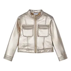 Куртка с застёжкой-молнией на кармане