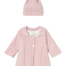 Пальто с волнообразной отделкой