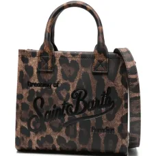 Сумка-тоут с леопардовым принтом