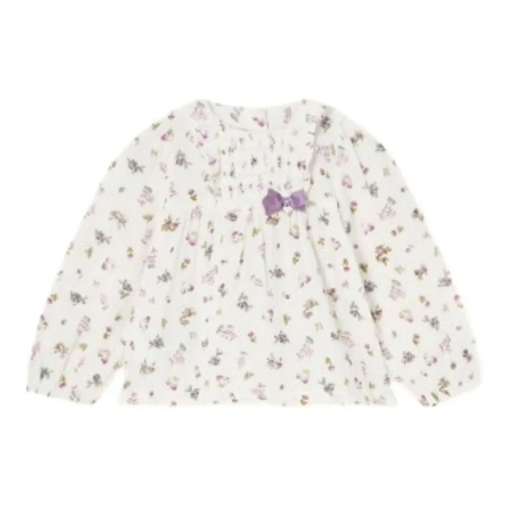 Топ с цветочным принтом