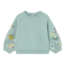 Спортивный костюм с цветочным принтом (комплект из трёх предметов)