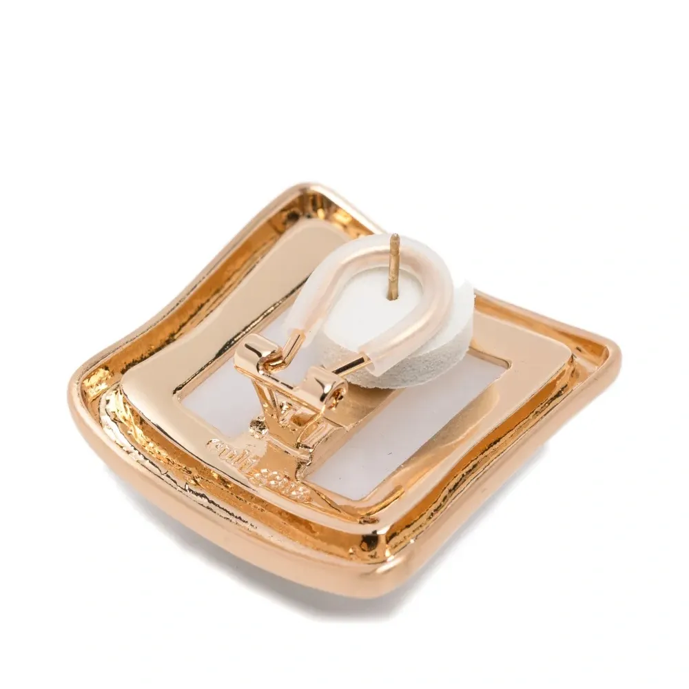 Квадратные серьги Suni