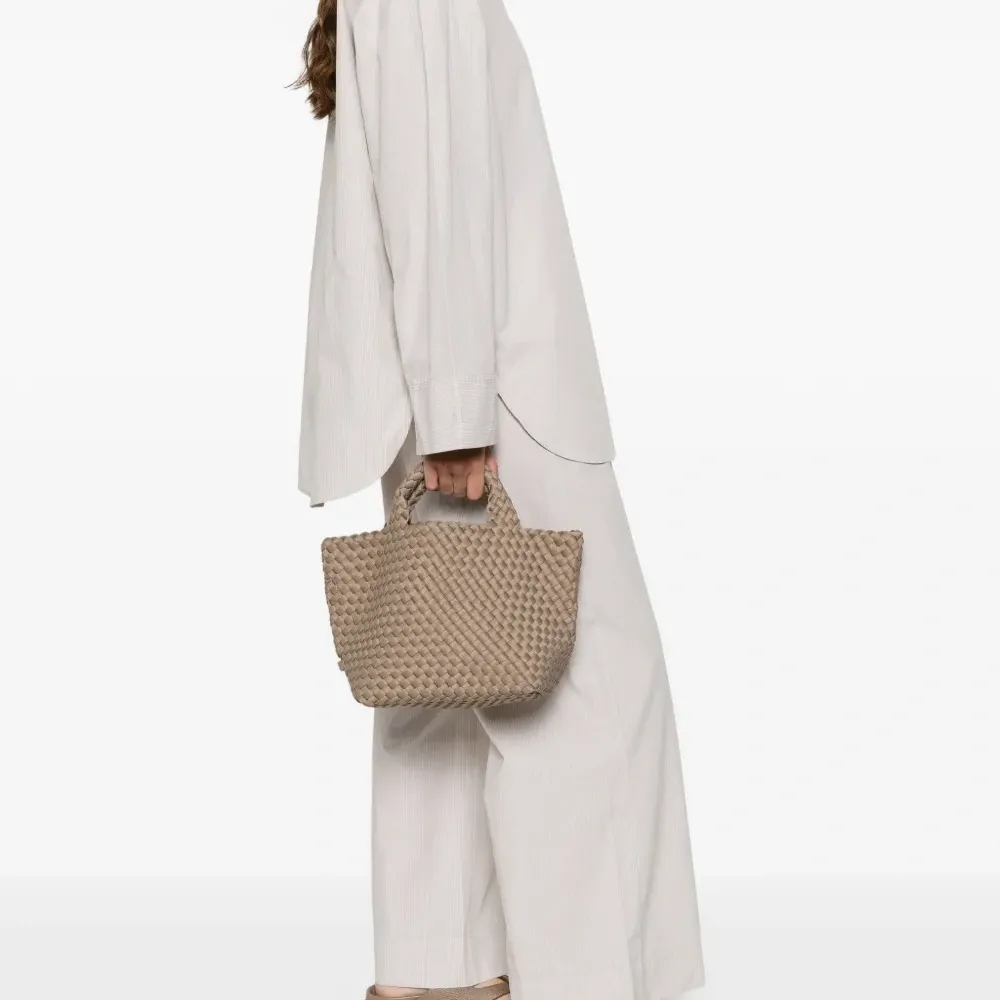 Маленькая плетёная сумка-тоут St. Barths