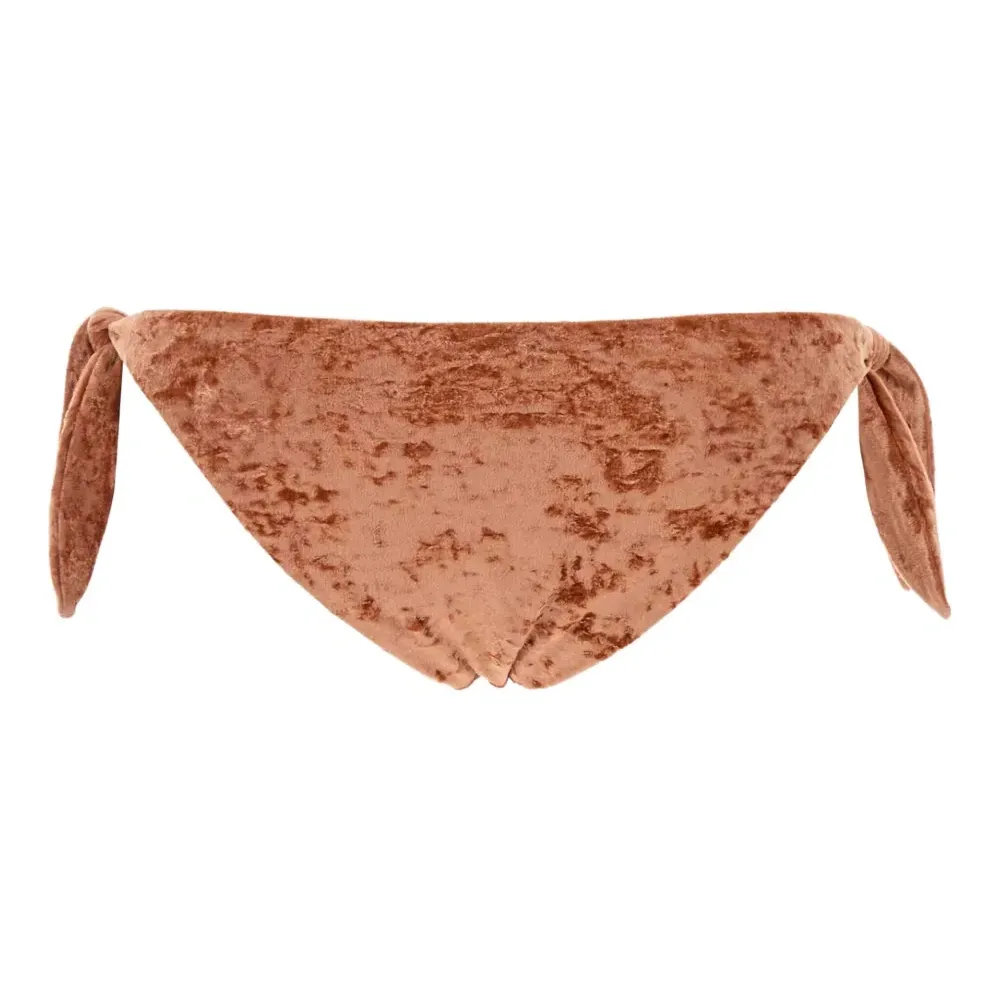 Бикини-слип из стрейч-вельвета