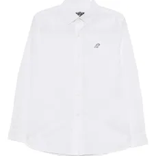 Рубашка с вышивкой динозавра