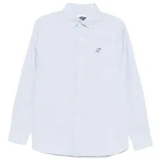 Рубашка с вышивкой динозавра