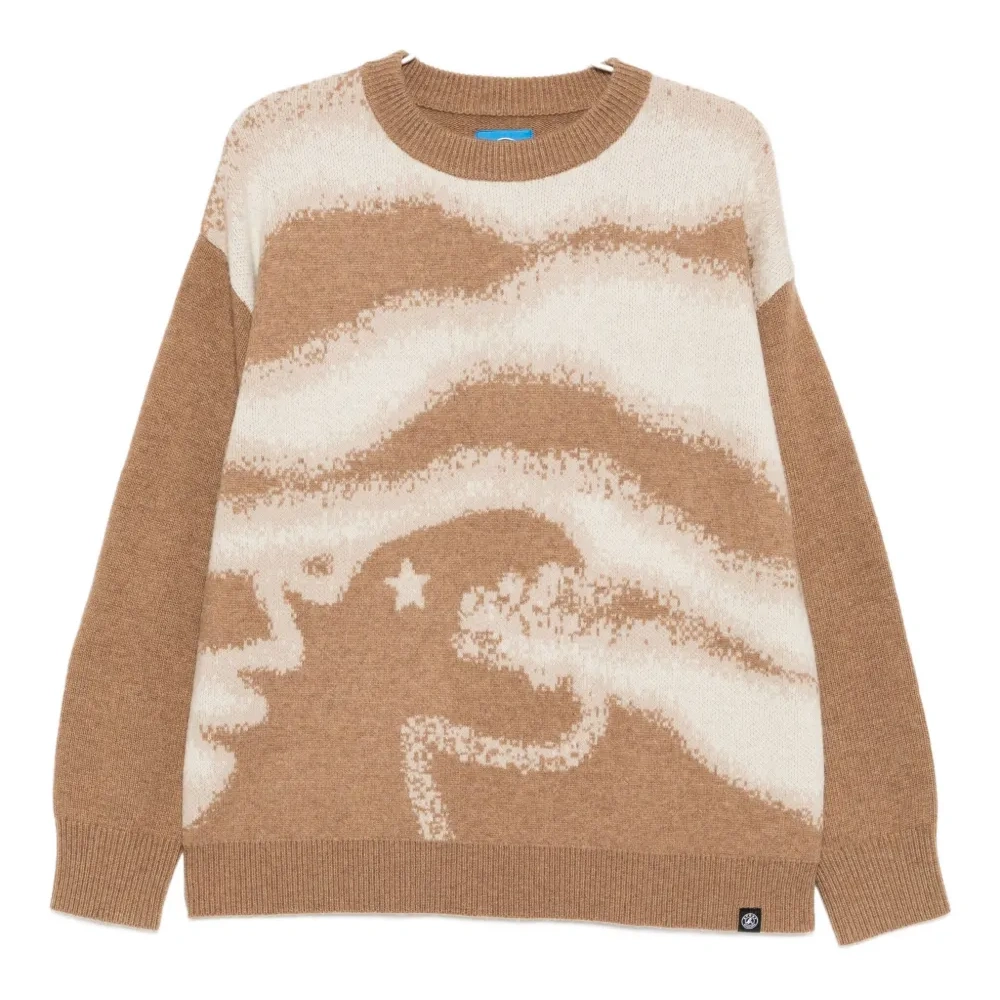 Джемпер с принтом динозавра