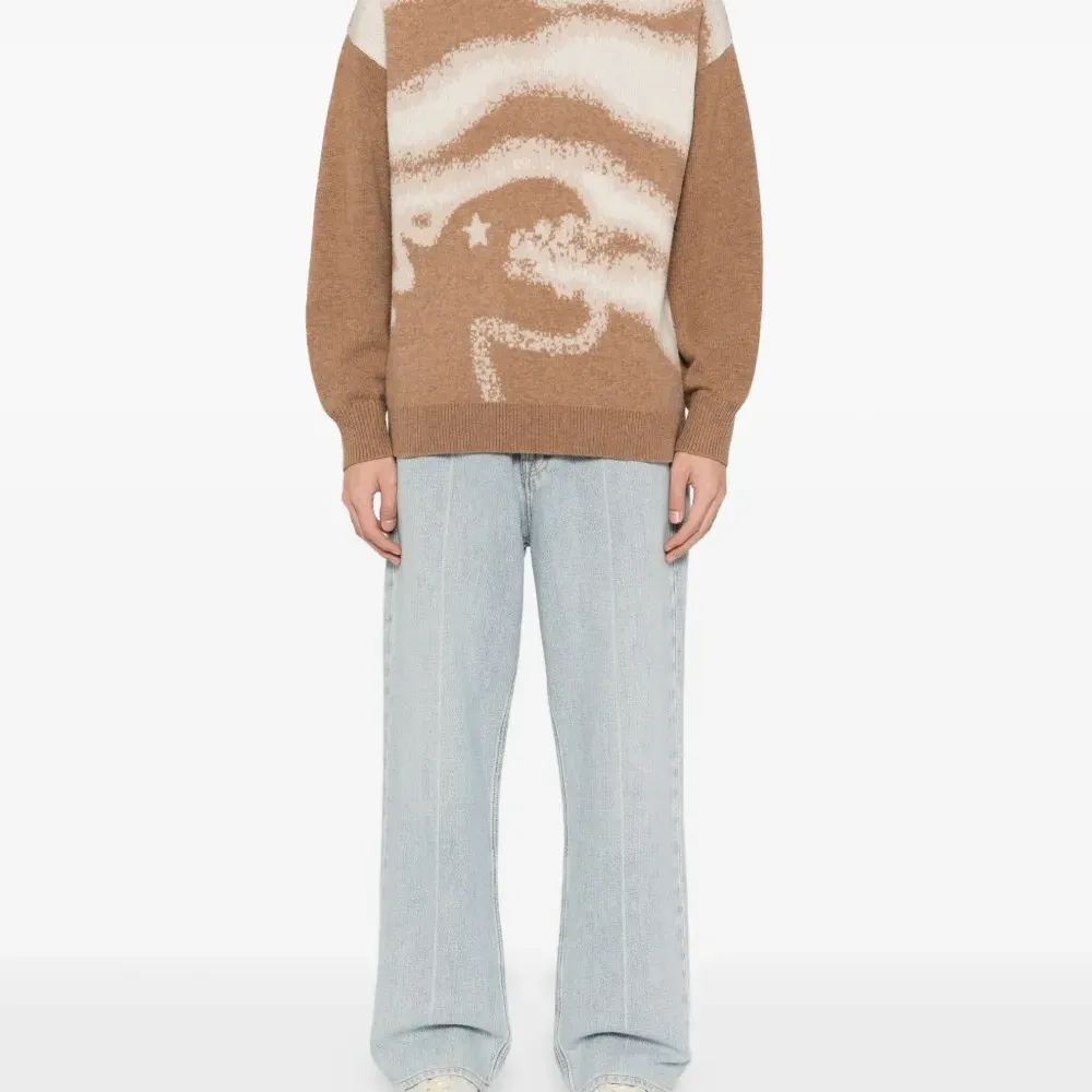 Джемпер с принтом динозавра