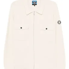 Кардиган с логотипом-нашивкой