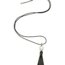 Колье francine с кисточкой