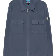 Кардиган с логотипом-нашивкой