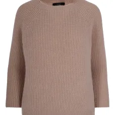 Свитер с круглым вырезом