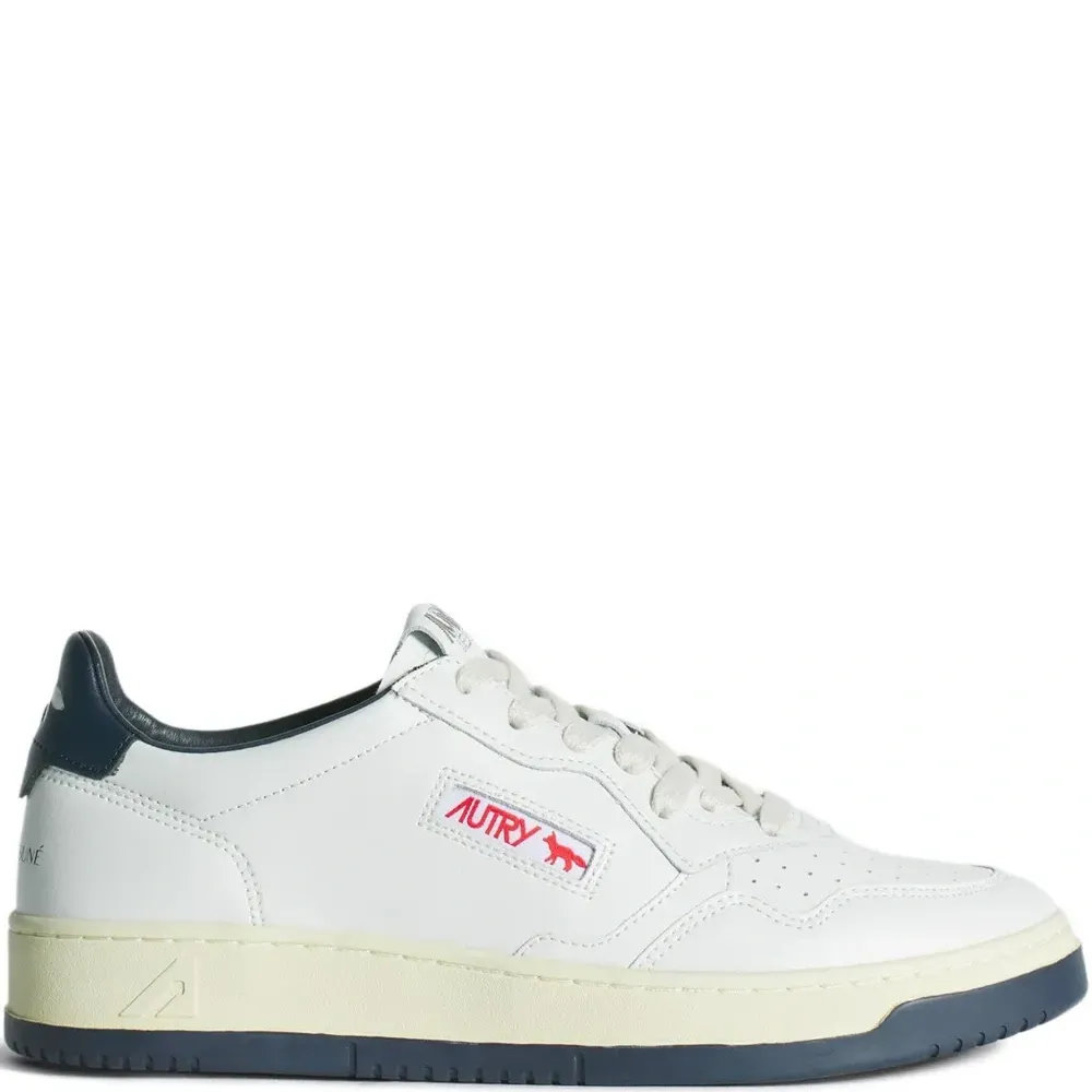 Кроссовки X Autry Medalist с перфорацией и шнуровкой