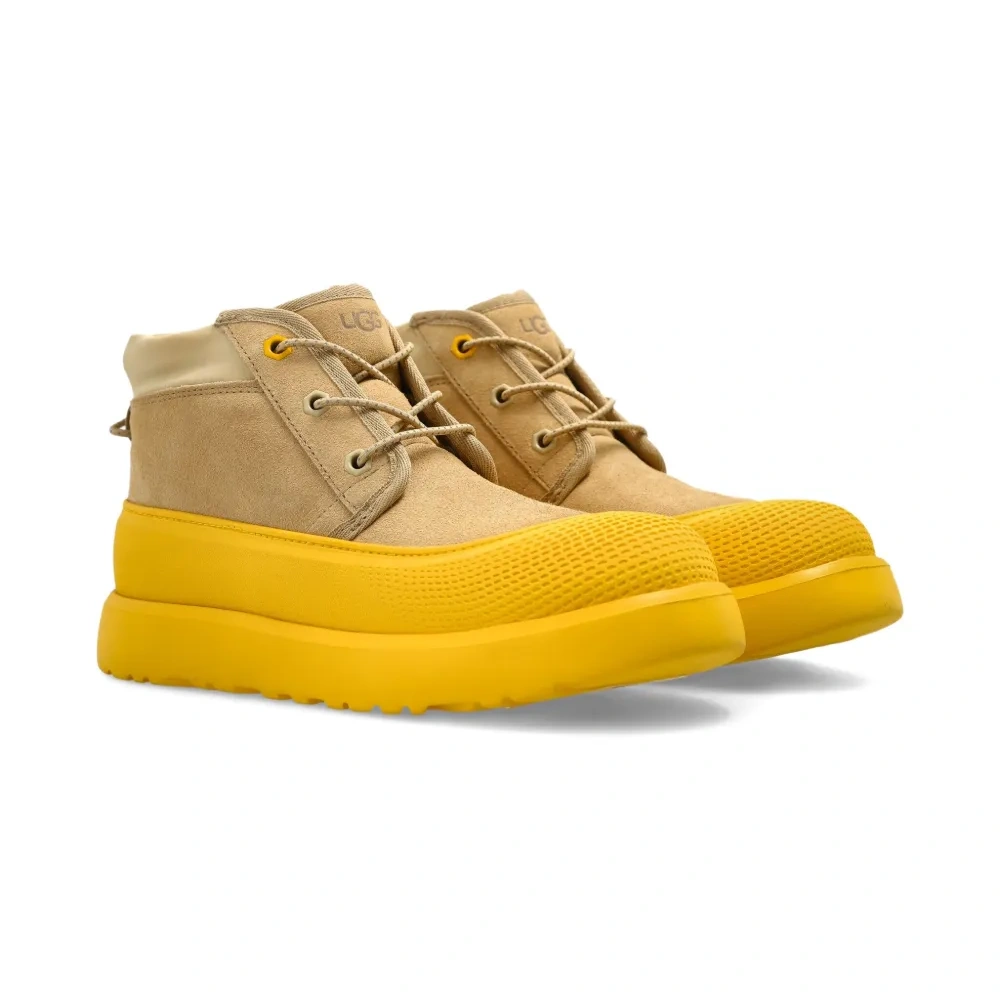 Замшевые ботинки на шнуровке Neumel