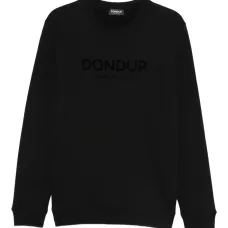 Свитшот с флокированным логотипом