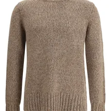 Свитер с круглым вырезом