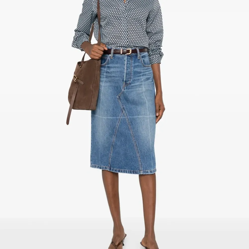 Рубашка с узором на пуговицах