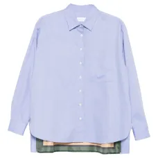 Рубашка с вставками