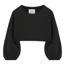 Толстовка с объемными рукавами