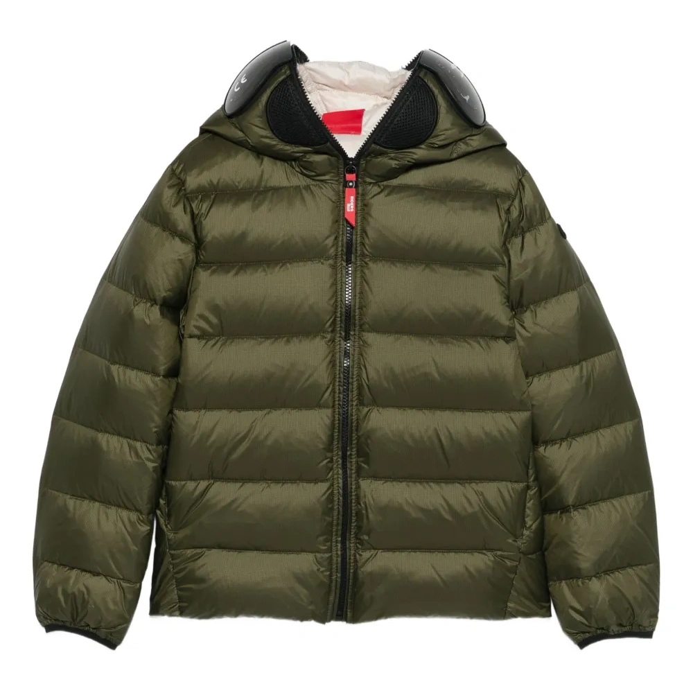 Пуховик с капюшоном