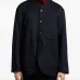 Пиджак с накладными карманами на пуговицах