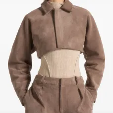 Куртка с рукавами-баллонами Elya Куртка с рукавами-баллонами Elya