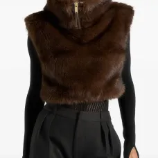 Жилет Nyla с высоким воротником и молнией Жилет Nyla с высоким воротником и молнией