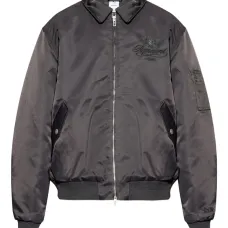 Бомбер с вышитым логотипом из коллаборации с Represent