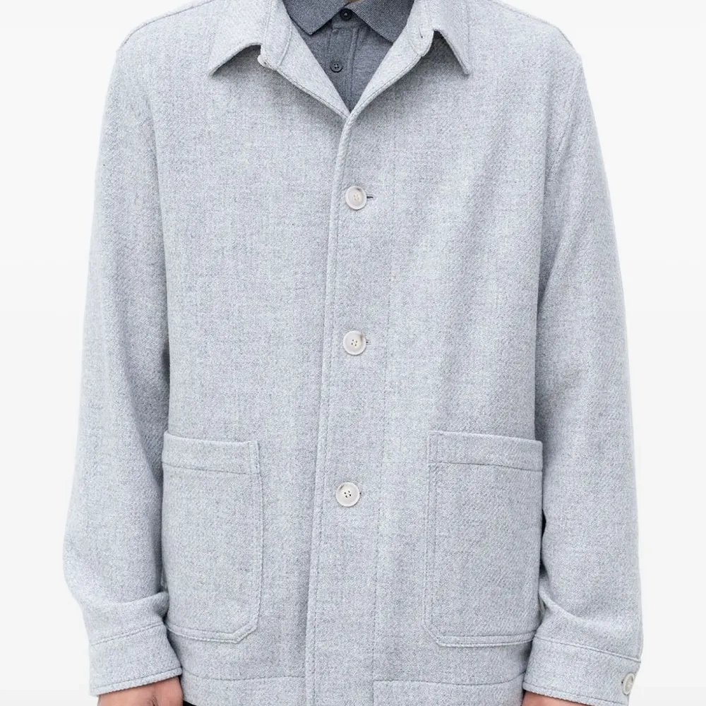 Жакет с накладными карманами