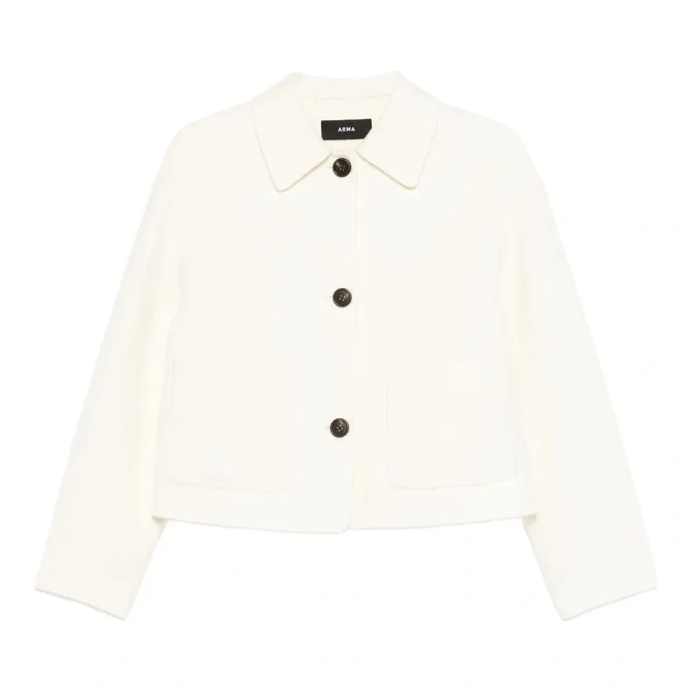 Шерстяной блейзер на пуговицах