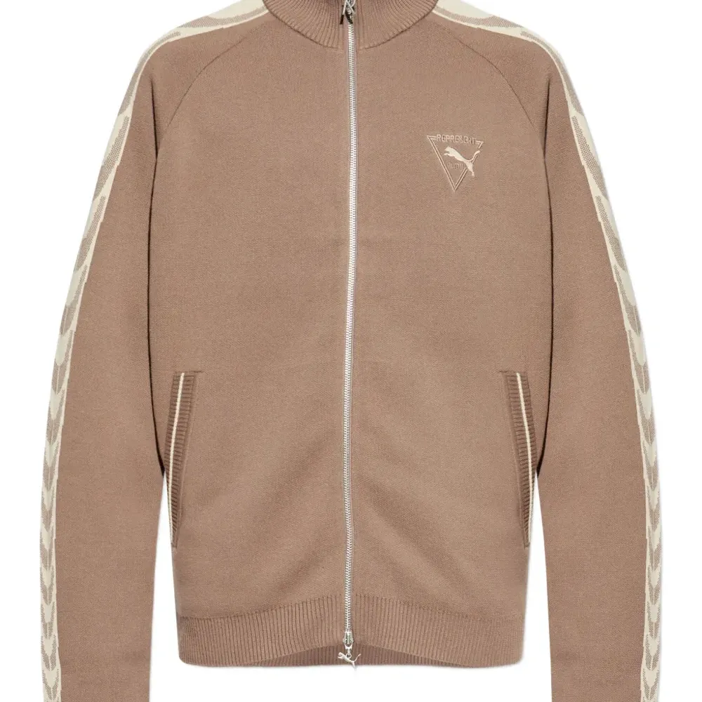 Толстовка на молнии с вышитым логотипом из коллаборации с Represent Толстовка на молнии с вышитым логотипом из коллаборации с Represent