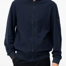 Текстурированная бомбер-куртка на молнии Текстурированная бомбер-куртка на молнии