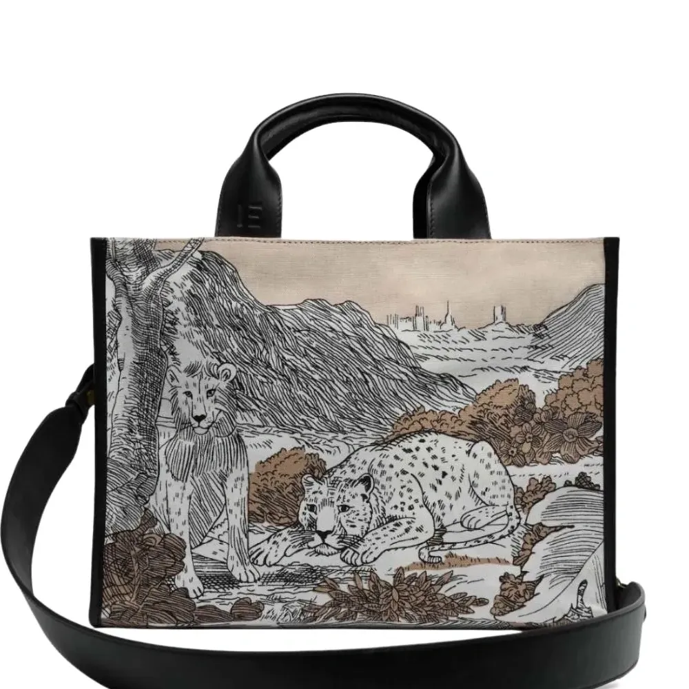 Сумка-тоут с принтом