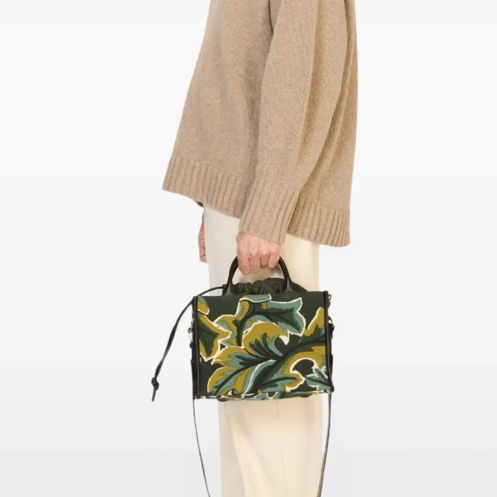 Сумка-тоут с цветочным принтом