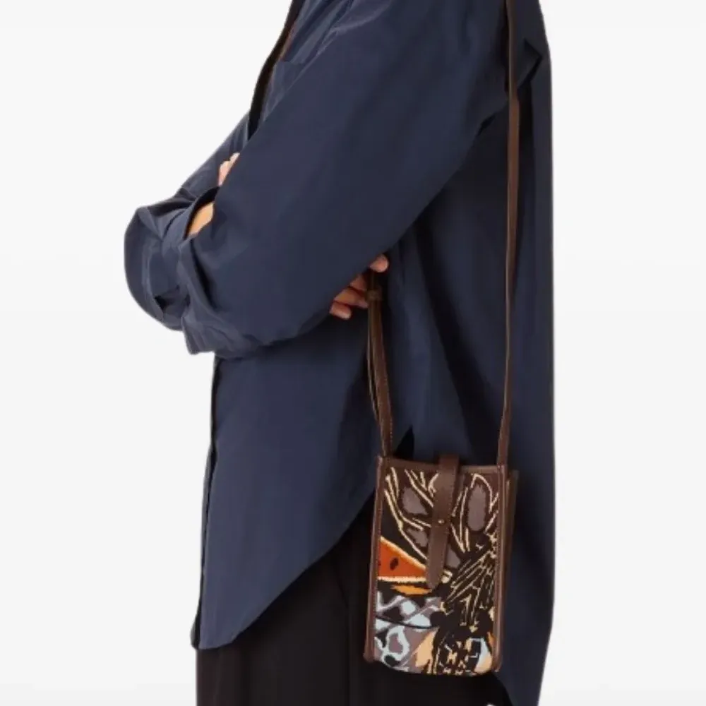 Сумка через плечо с принтом