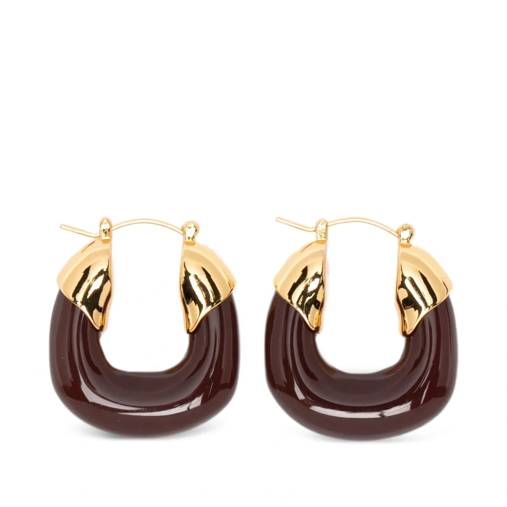 Маленькие серьги-кольца