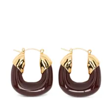 Маленькие серьги-кольца