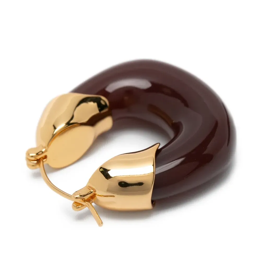 Маленькие серьги-кольца