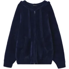 Кардиган на молнии с капюшоном