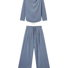 Комплект из брюк с поясом и топа Комплект из брюк с поясом и топа