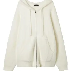 Кардиган на молнии с капюшоном