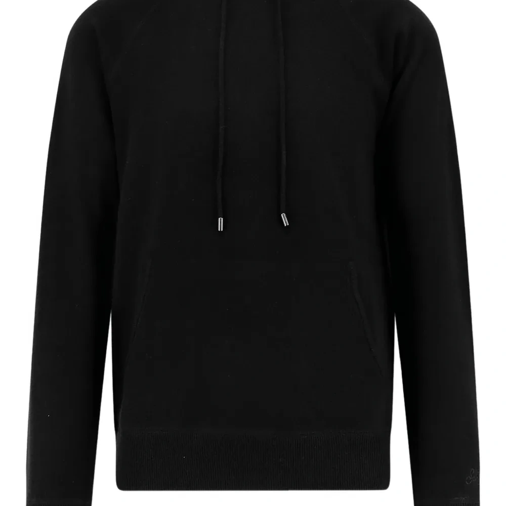 Вязаное худи